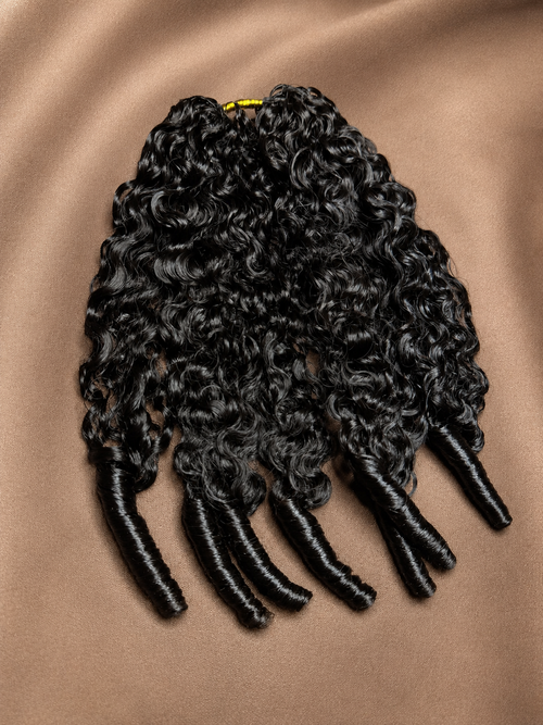 BURMESE CURLY FEATHER CROCHET