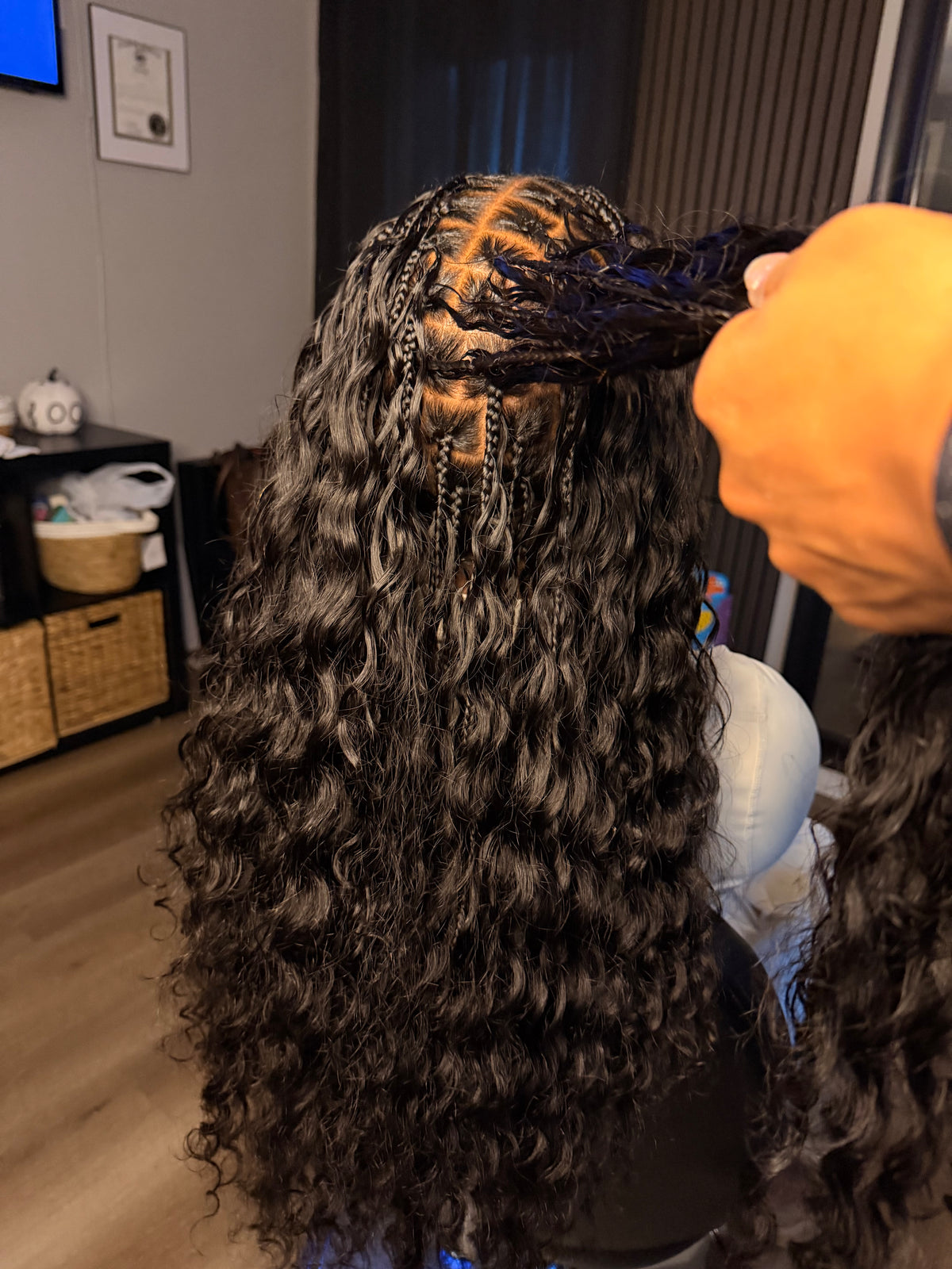 LOOSE DEEP WAVE FEATHER CROCHET